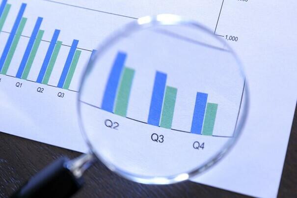 Loupe sur un graphique