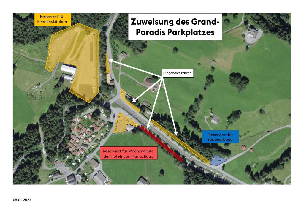 Affectation parkings Grand-Paradis DE
